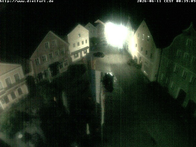 Archiv Foto Webcam Ostansicht Rathaus Dietfurt