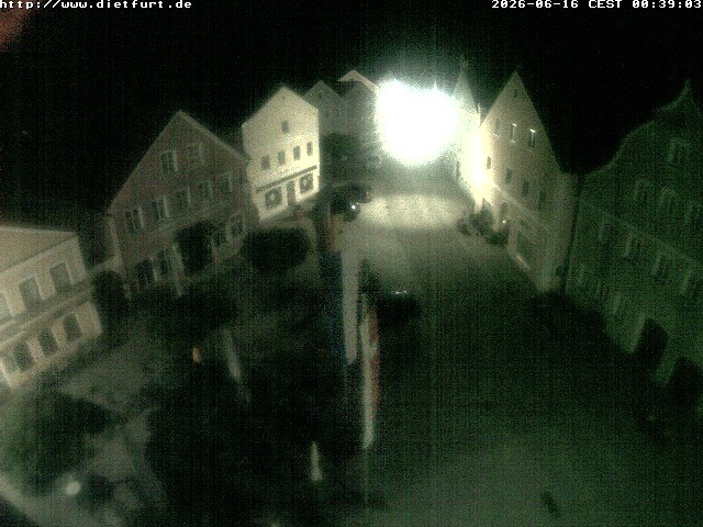 Archiv Foto Webcam Ostansicht Rathaus Dietfurt