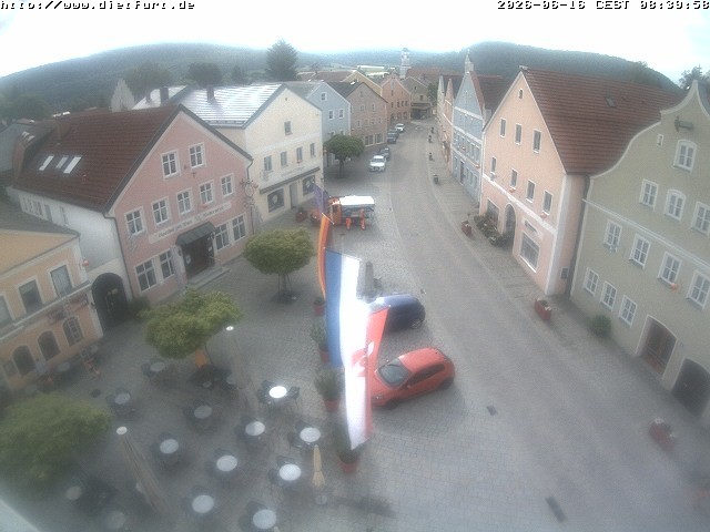 Archiv Foto Webcam Ostansicht Rathaus Dietfurt