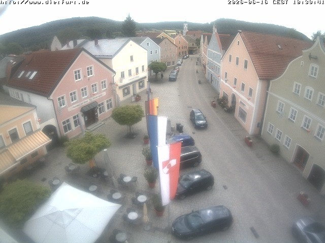 Archiv Foto Webcam Ostansicht Rathaus Dietfurt