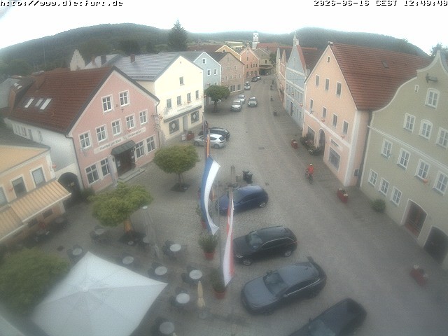 Archiv Foto Webcam Ostansicht Rathaus Dietfurt