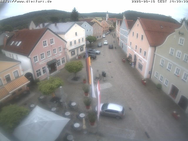 Archiv Foto Webcam Ostansicht Rathaus Dietfurt