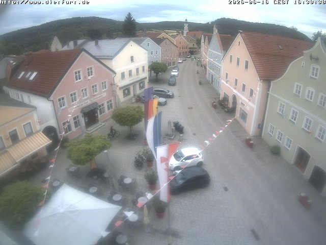 Archiv Foto Webcam Ostansicht Rathaus Dietfurt