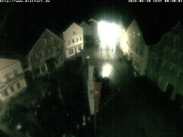 Archiv Foto Webcam Ostansicht Rathaus Dietfurt