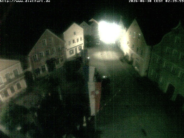 Archiv Foto Webcam Ostansicht Rathaus Dietfurt