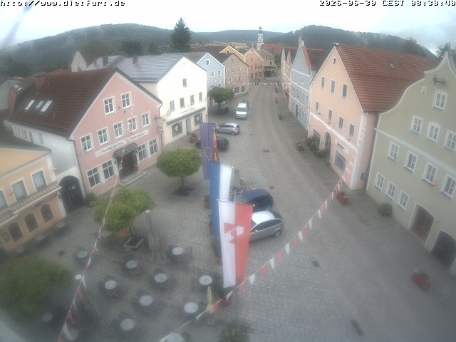 Archiv Foto Webcam Ostansicht Rathaus Dietfurt