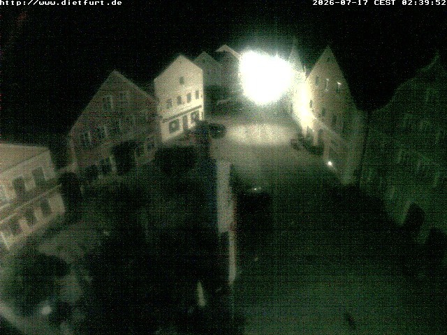 Archiv Foto Webcam Ostansicht Rathaus Dietfurt