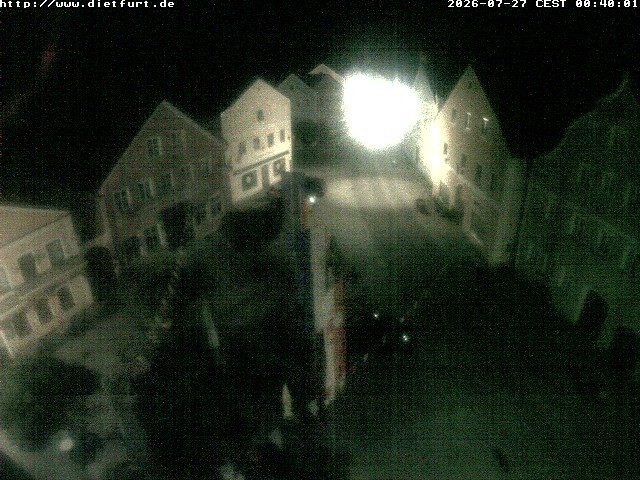 Archiv Foto Webcam Ostansicht Rathaus Dietfurt