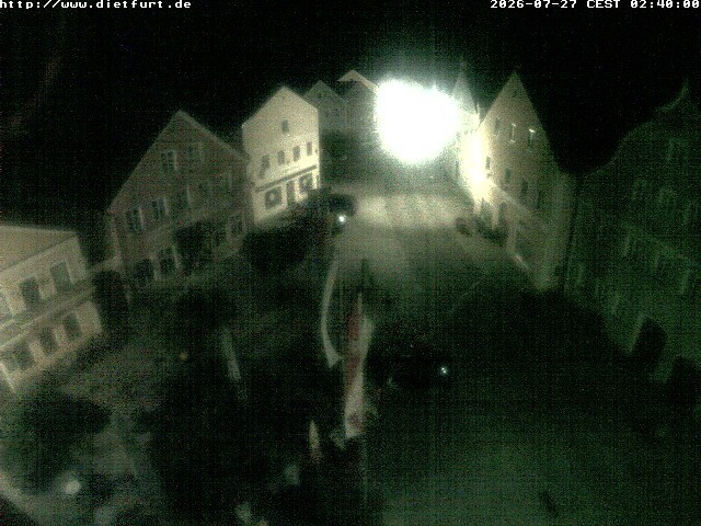 Archiv Foto Webcam Ostansicht Rathaus Dietfurt