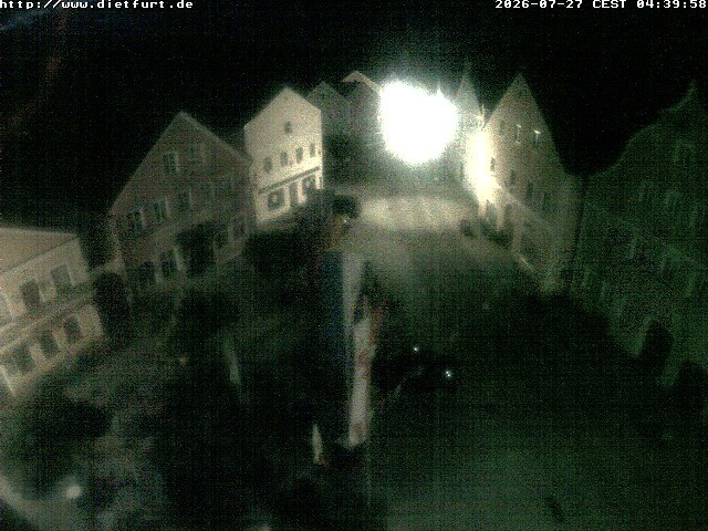 Archiv Foto Webcam Ostansicht Rathaus Dietfurt