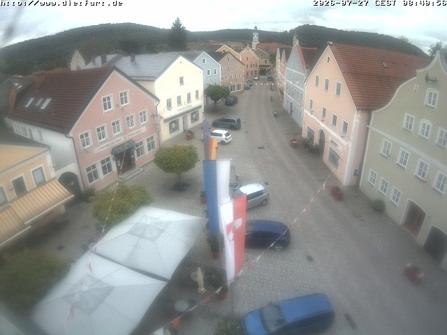 Archiv Foto Webcam Ostansicht Rathaus Dietfurt