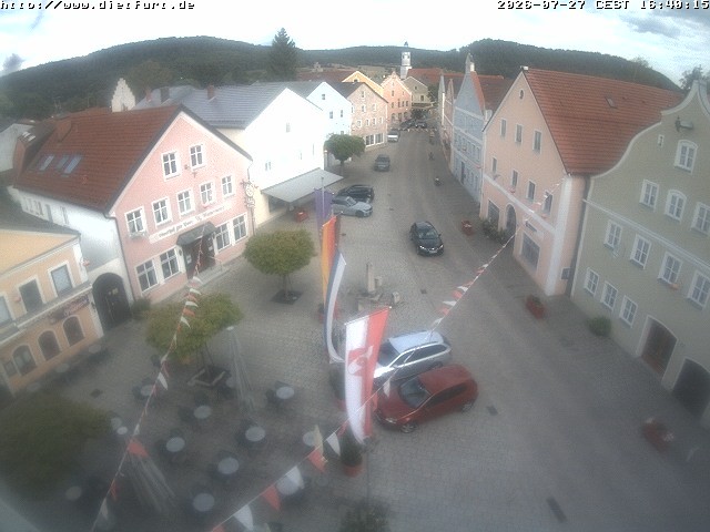 Archiv Foto Webcam Ostansicht Rathaus Dietfurt