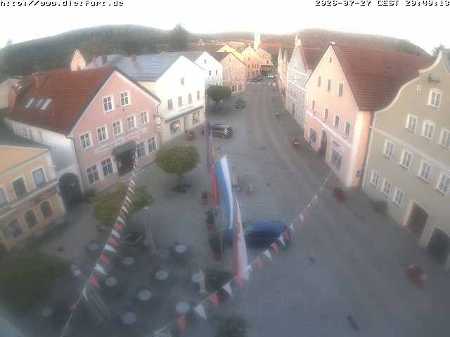 Archiv Foto Webcam Ostansicht Rathaus Dietfurt