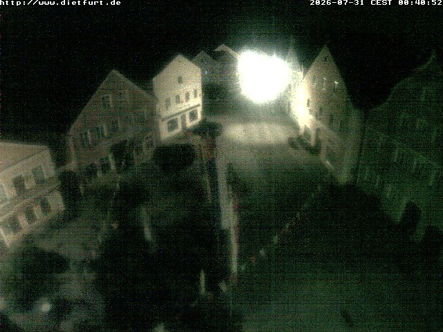 Archiv Foto Webcam Ostansicht Rathaus Dietfurt
