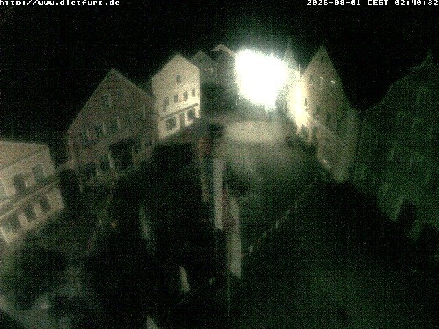 Archiv Foto Webcam Ostansicht Rathaus Dietfurt