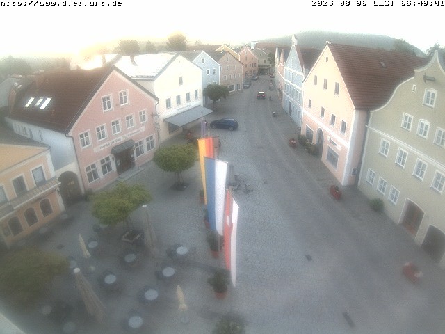 Archiv Foto Webcam Ostansicht Rathaus Dietfurt