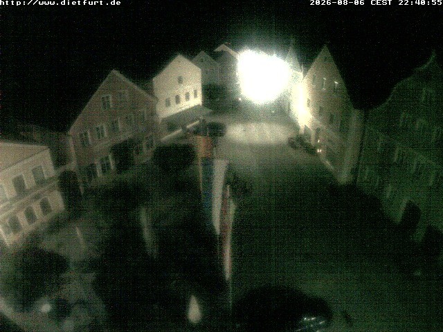 Archiv Foto Webcam Ostansicht Rathaus Dietfurt