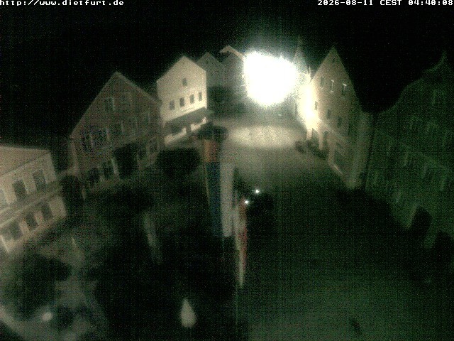 Archiv Foto Webcam Ostansicht Rathaus Dietfurt