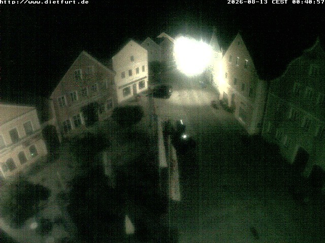 Archiv Foto Webcam Ostansicht Rathaus Dietfurt