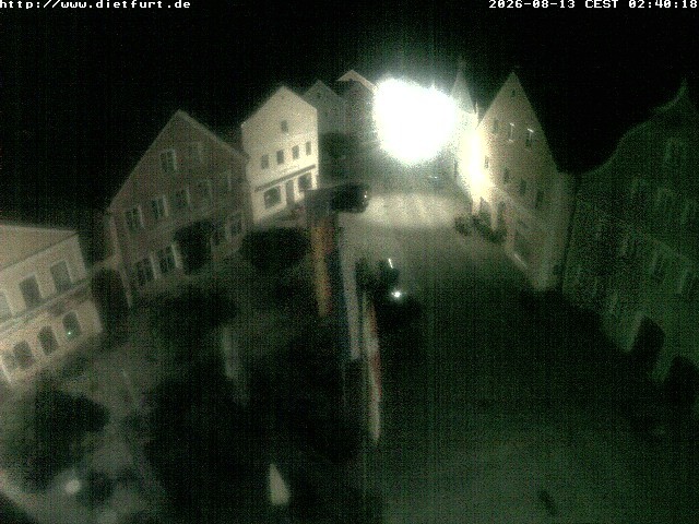 Archiv Foto Webcam Ostansicht Rathaus Dietfurt