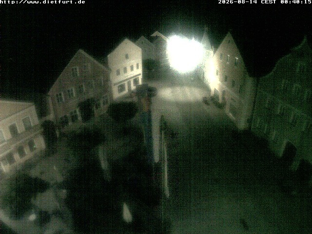 Archiv Foto Webcam Ostansicht Rathaus Dietfurt