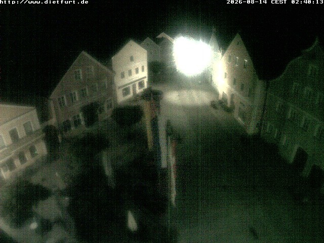 Archiv Foto Webcam Ostansicht Rathaus Dietfurt