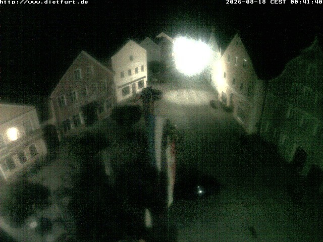 Archived image Webcam View on Dietfurt guildhall