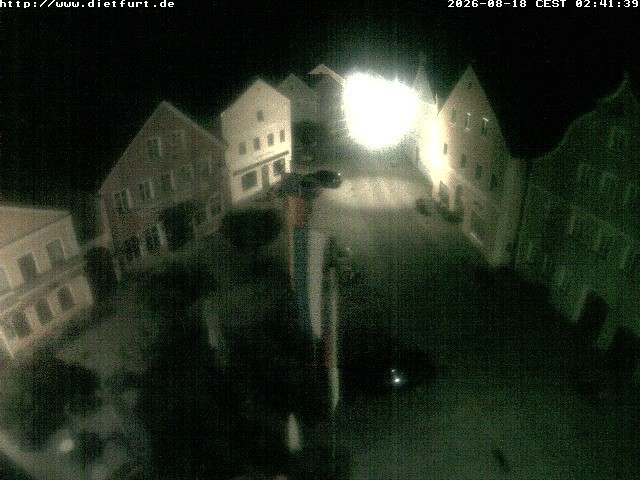 Archived image Webcam View on Dietfurt guildhall