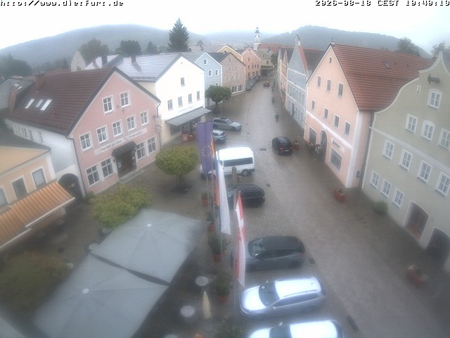 Archived image Webcam View on Dietfurt guildhall