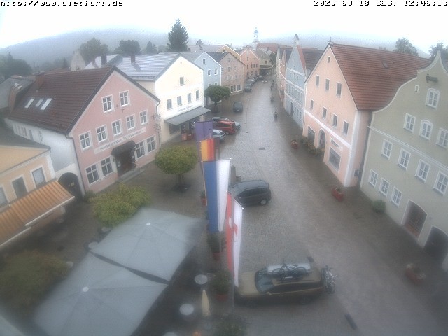 Archived image Webcam View on Dietfurt guildhall