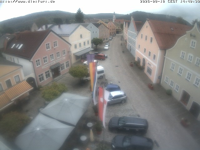Archived image Webcam View on Dietfurt guildhall