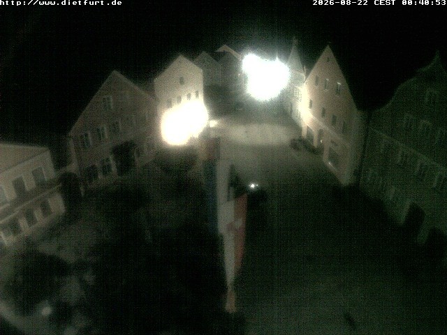 Archiv Foto Webcam Ostansicht Rathaus Dietfurt