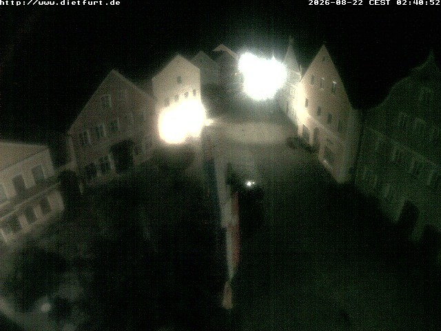 Archiv Foto Webcam Ostansicht Rathaus Dietfurt