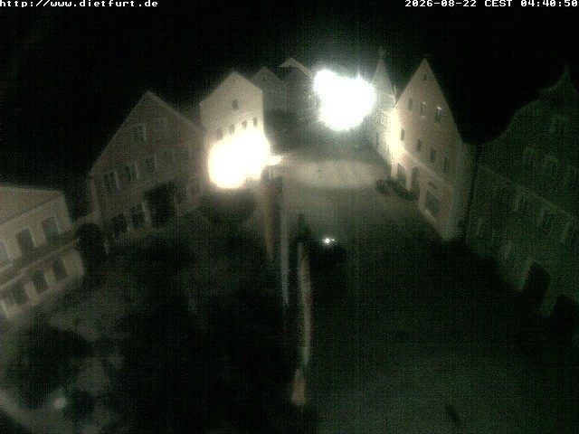 Archiv Foto Webcam Ostansicht Rathaus Dietfurt