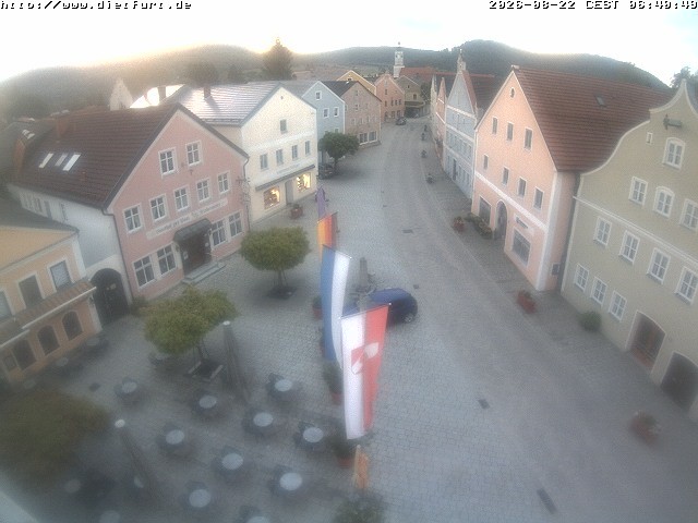 Archiv Foto Webcam Ostansicht Rathaus Dietfurt