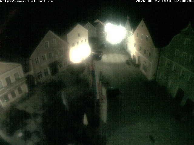 Archiv Foto Webcam Ostansicht Rathaus Dietfurt