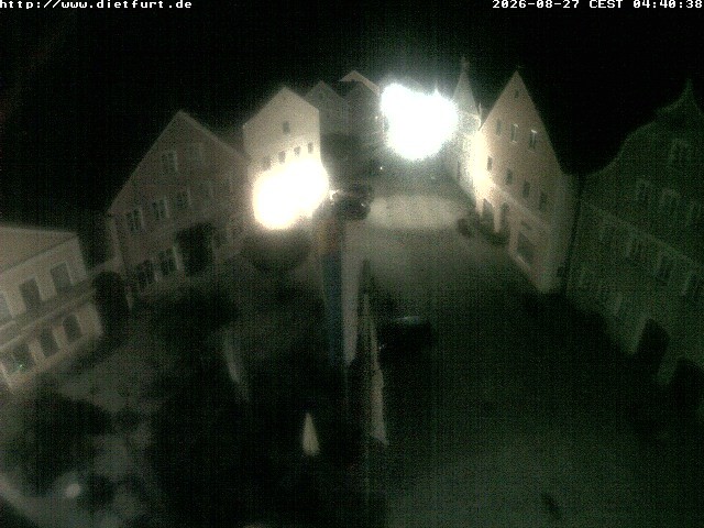 Archiv Foto Webcam Ostansicht Rathaus Dietfurt