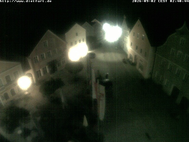 Archiv Foto Webcam Ostansicht Rathaus Dietfurt