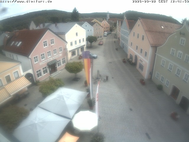 Archiv Foto Webcam Ostansicht Rathaus Dietfurt