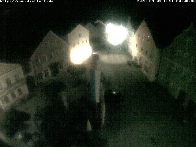 Archived image Webcam View on Dietfurt guildhall