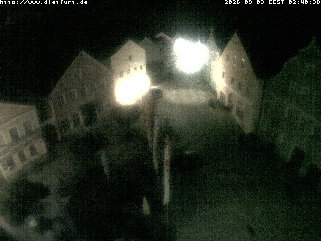 Archived image Webcam View on Dietfurt guildhall