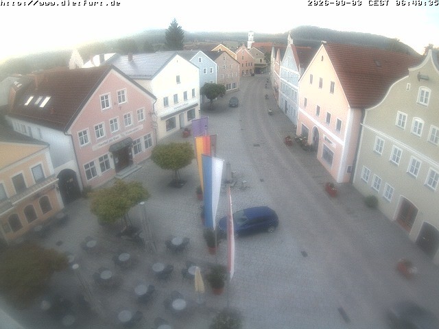 Archived image Webcam View on Dietfurt guildhall