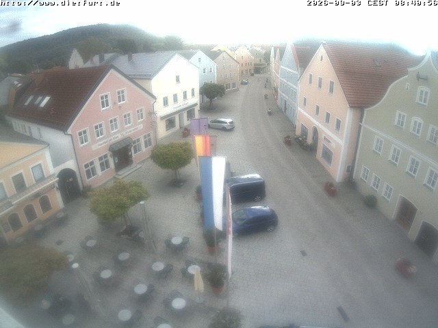 Archived image Webcam View on Dietfurt guildhall