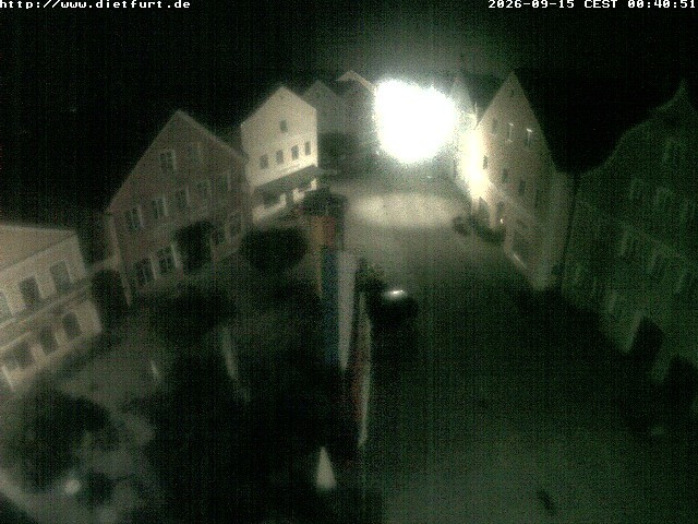 Archiv Foto Webcam Ostansicht Rathaus Dietfurt