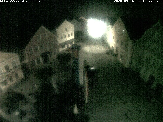 Archiv Foto Webcam Ostansicht Rathaus Dietfurt