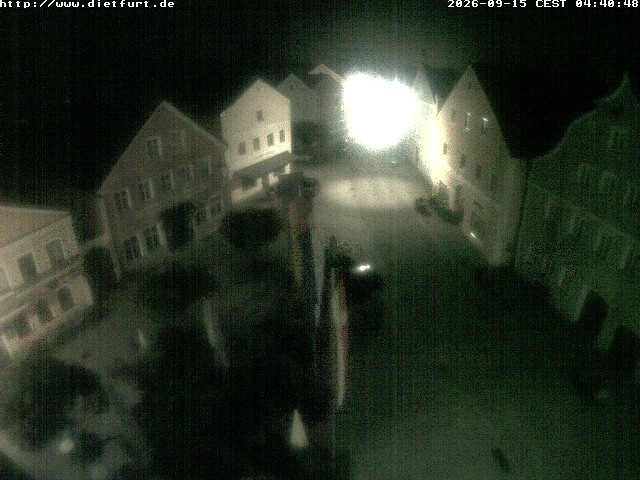 Archiv Foto Webcam Ostansicht Rathaus Dietfurt