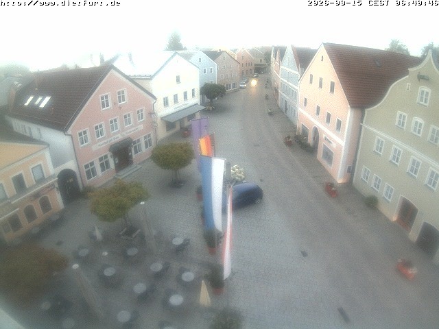 Archiv Foto Webcam Ostansicht Rathaus Dietfurt