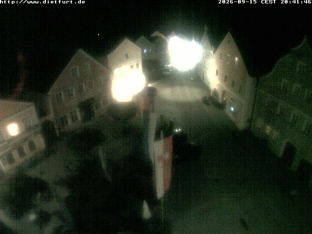 Archiv Foto Webcam Ostansicht Rathaus Dietfurt