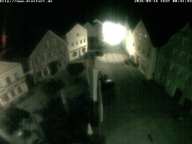 Archiv Foto Webcam Ostansicht Rathaus Dietfurt