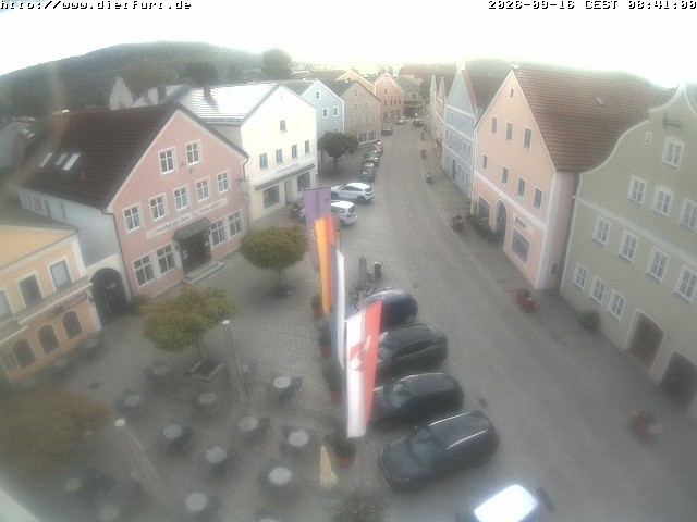 Archiv Foto Webcam Ostansicht Rathaus Dietfurt